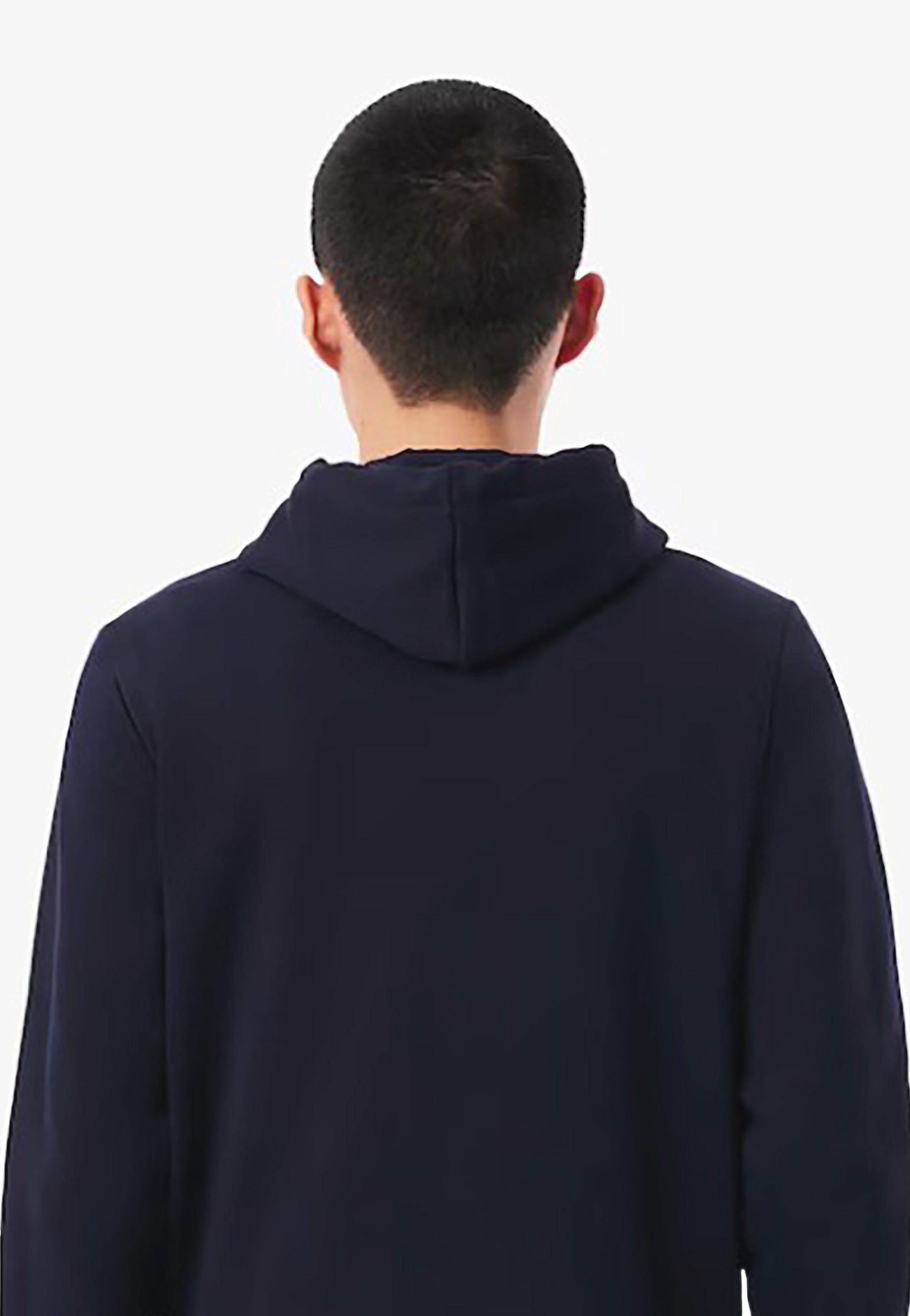 LACOSTE FELPA IN PILE CON CAPPUCCIO_SH9623_166