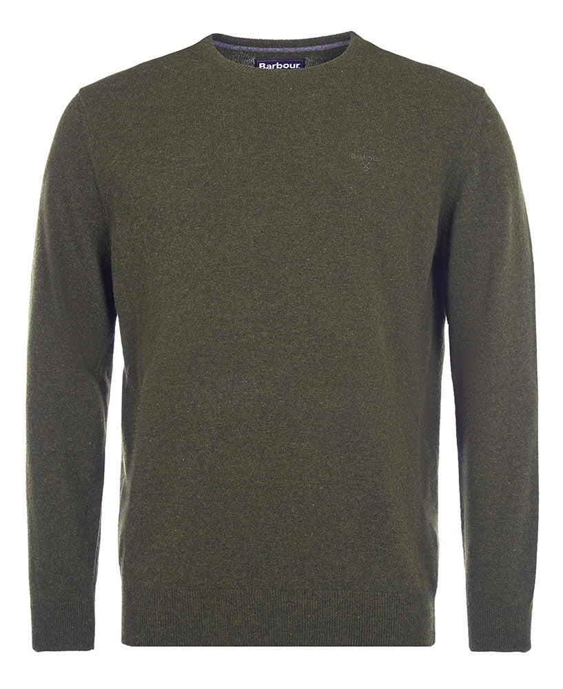 MAGLIONE GIROCOLLO ESSENTIAL_GN71_SEAWEED