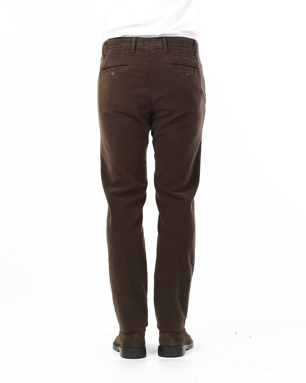 OLD RIVER PANTALONI IN FUSTAGNO_MARRONE