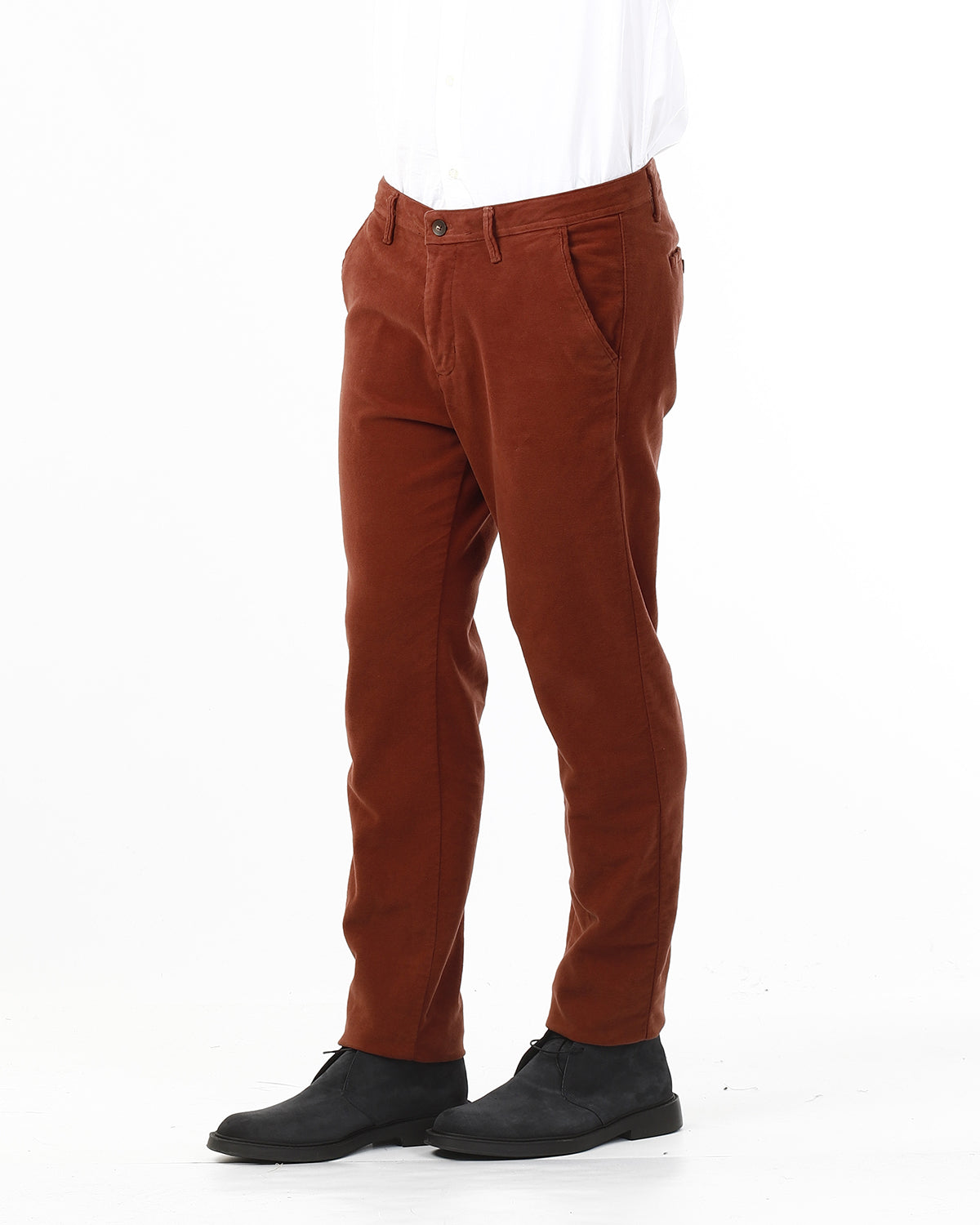 OLD RIVER PANTALONI IN FUSTAGNO_RUGGINE