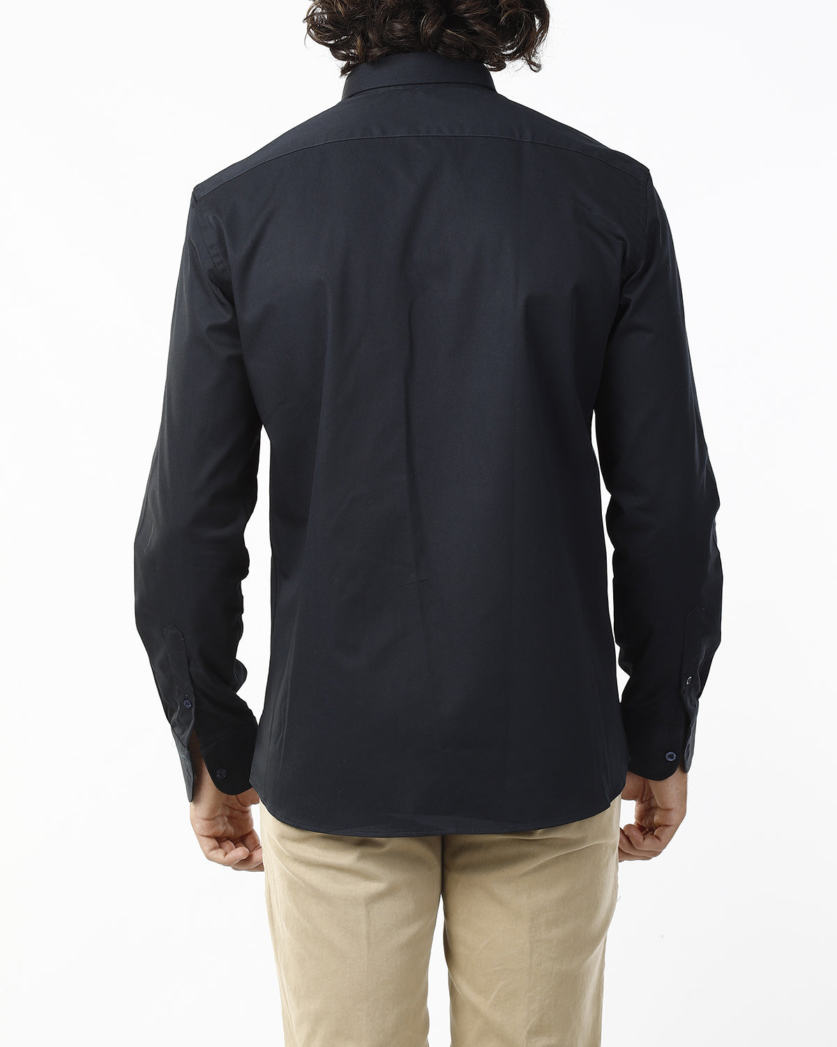 CAMICIA BLU BUTTON DOWN