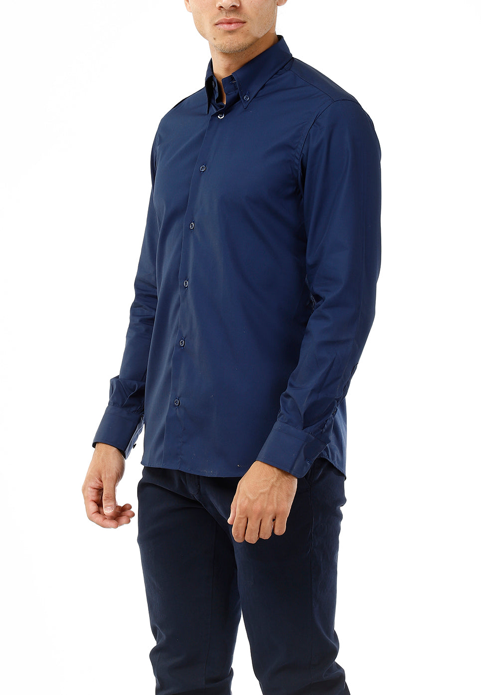 OLDRIVER CAMICIA UNICA TINTA NO LOGO