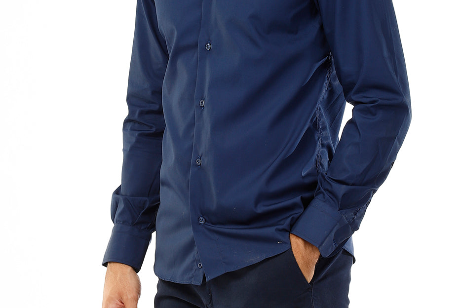 OLDRIVER CAMICIA UNICA TINTA NO LOGO
