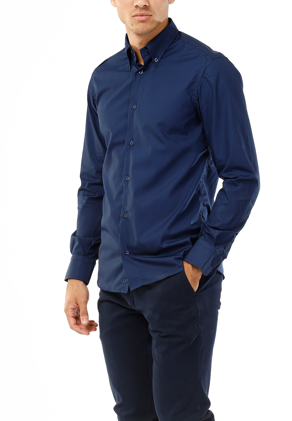 OLDRIVER CAMICIA UNICA TINTA NO LOGO