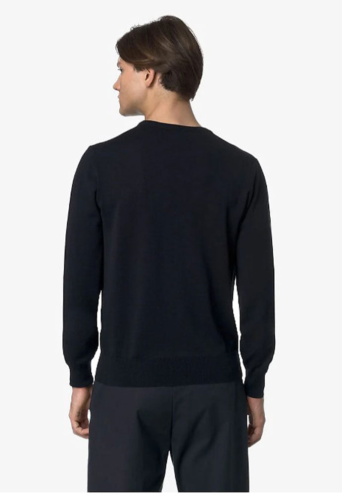 KWAY SEBASTIEN MERINO MAGLIONE_K89_BLUE DEPTH