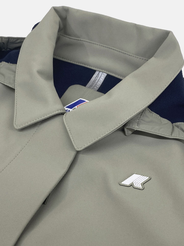 KWAY MATHY BONDED_B3B_GREEN OAK - BLUE DEPTH