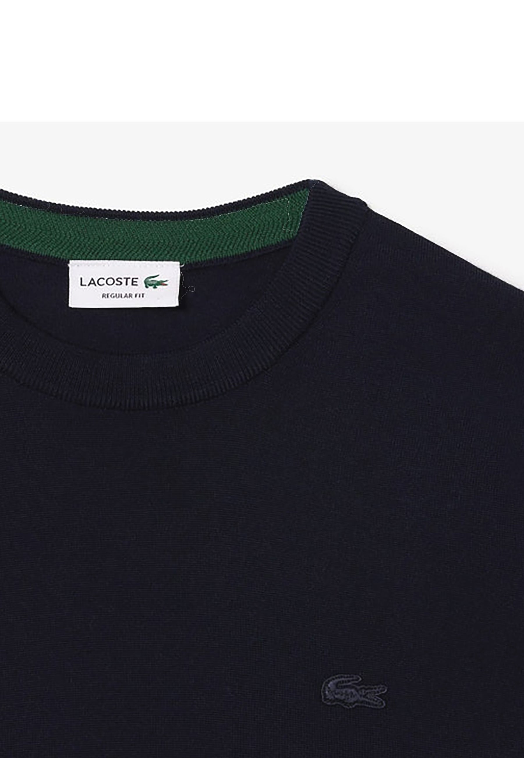 LACOSTE MAGLIONE GIROCOLLO IN LANA MERINOS_AH1969_166