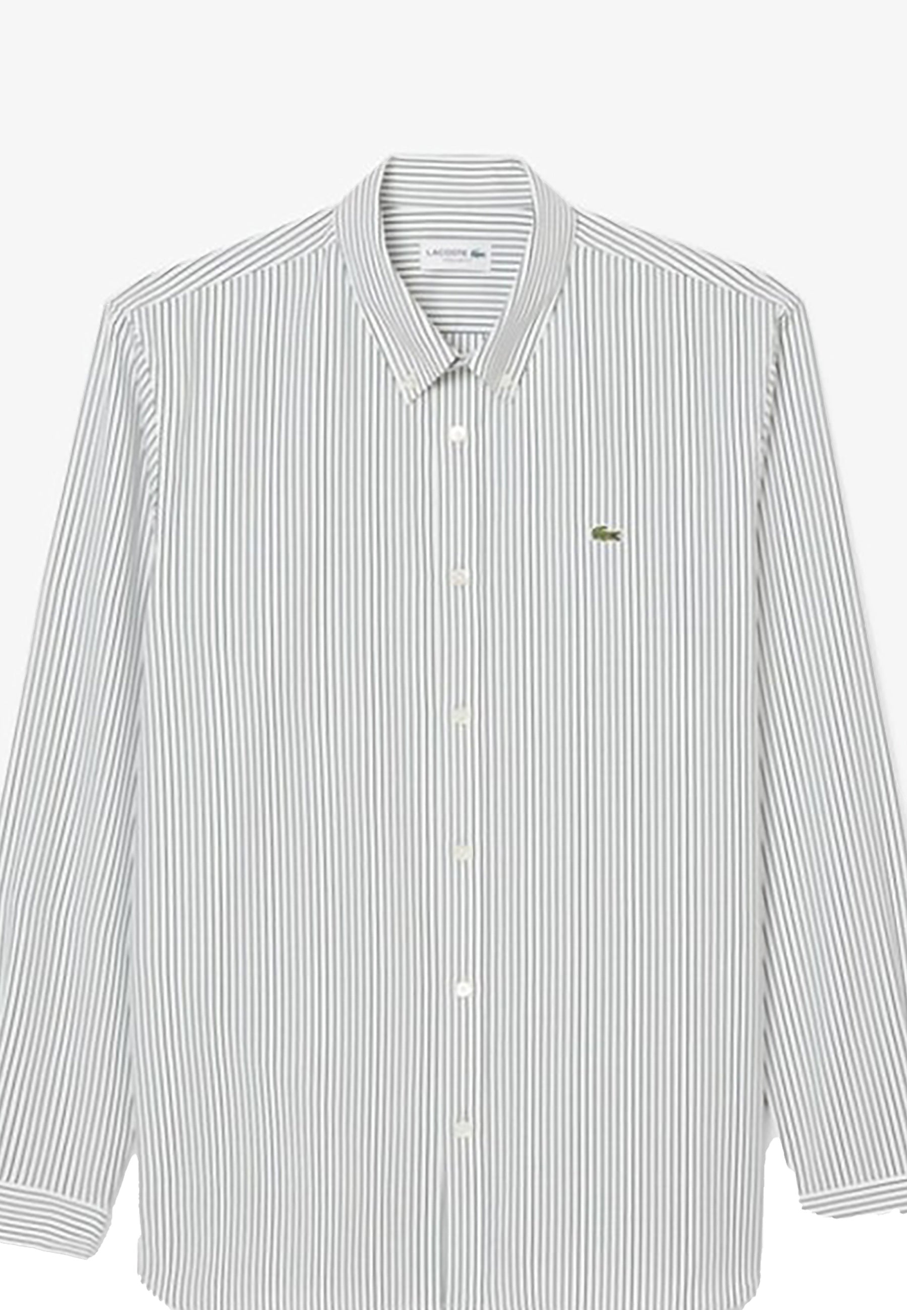 LACOSTE CAMICIA REGULAR FIT A RIGHE PINPOINT_737