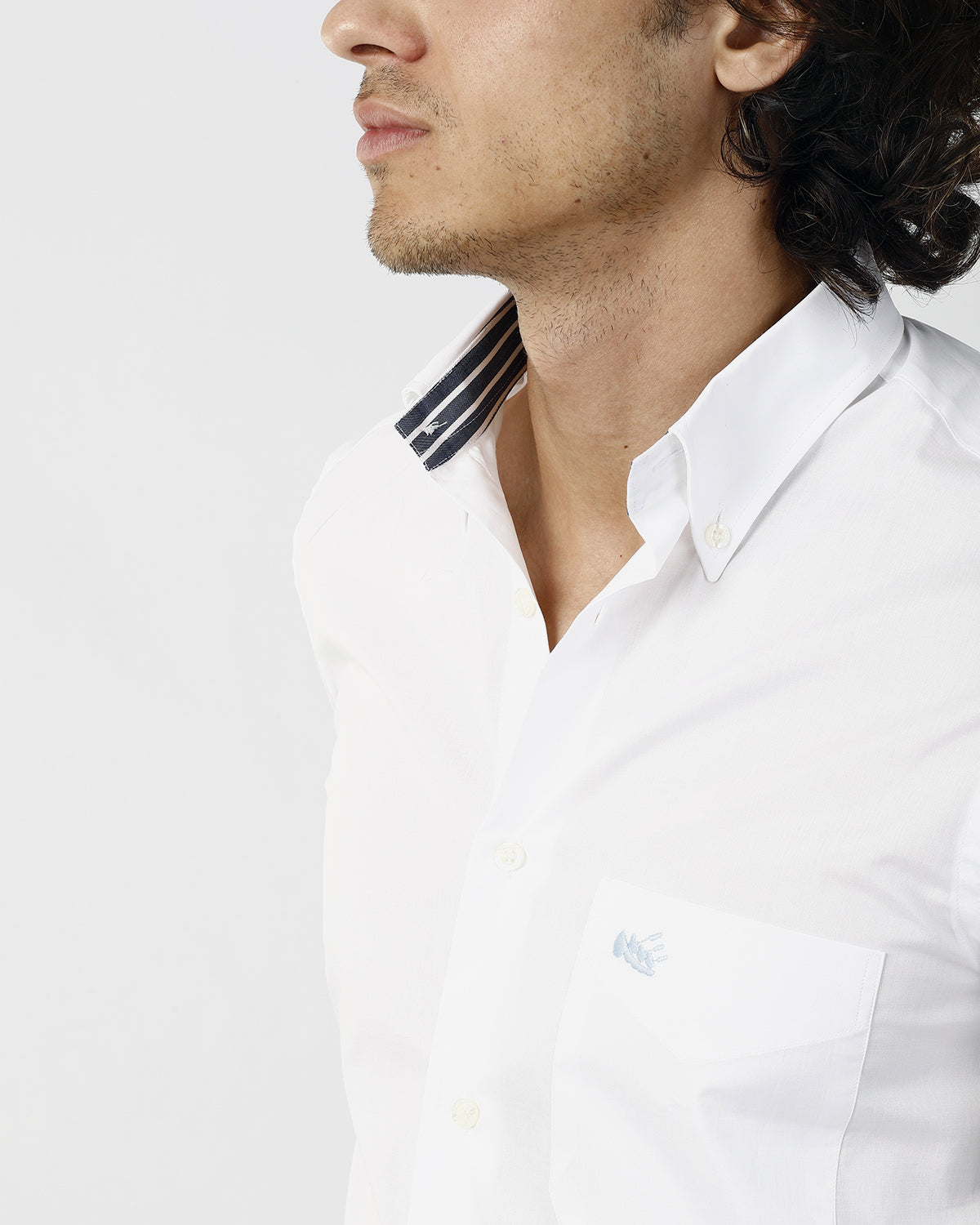 CAMICIA BIANCA CON RIPORTO