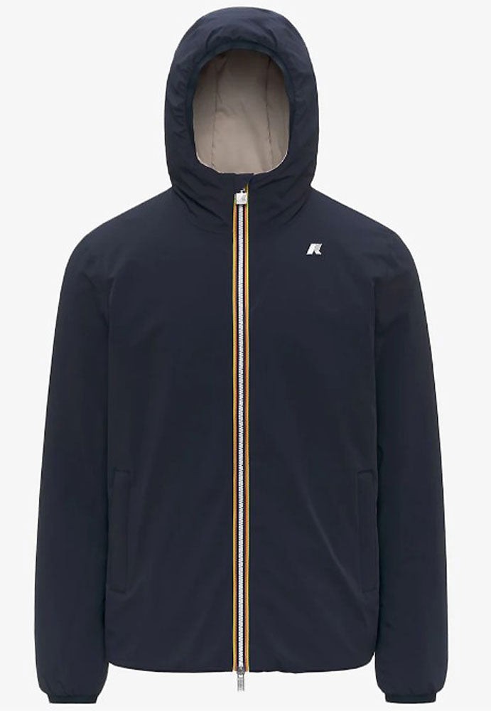 KWAY JACK ST WARM REVERSIBLE_BBC_BLUE DEPTH - BEIGE CASHMERE