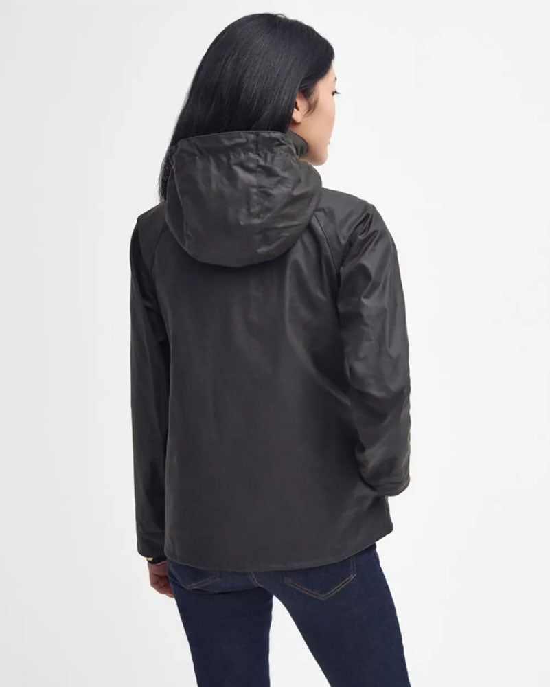 BARBOUR GIACCA CERATA AVON_OL71_OLIVE/CLASSIC