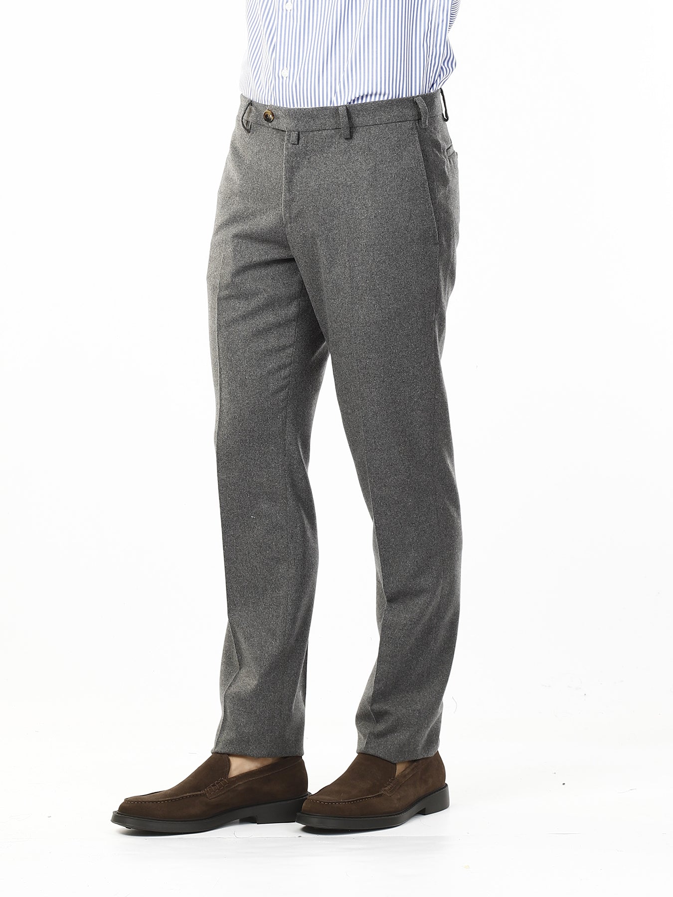 OLD RIVER PANTALONI TASCA AMERICA_GRIGIO