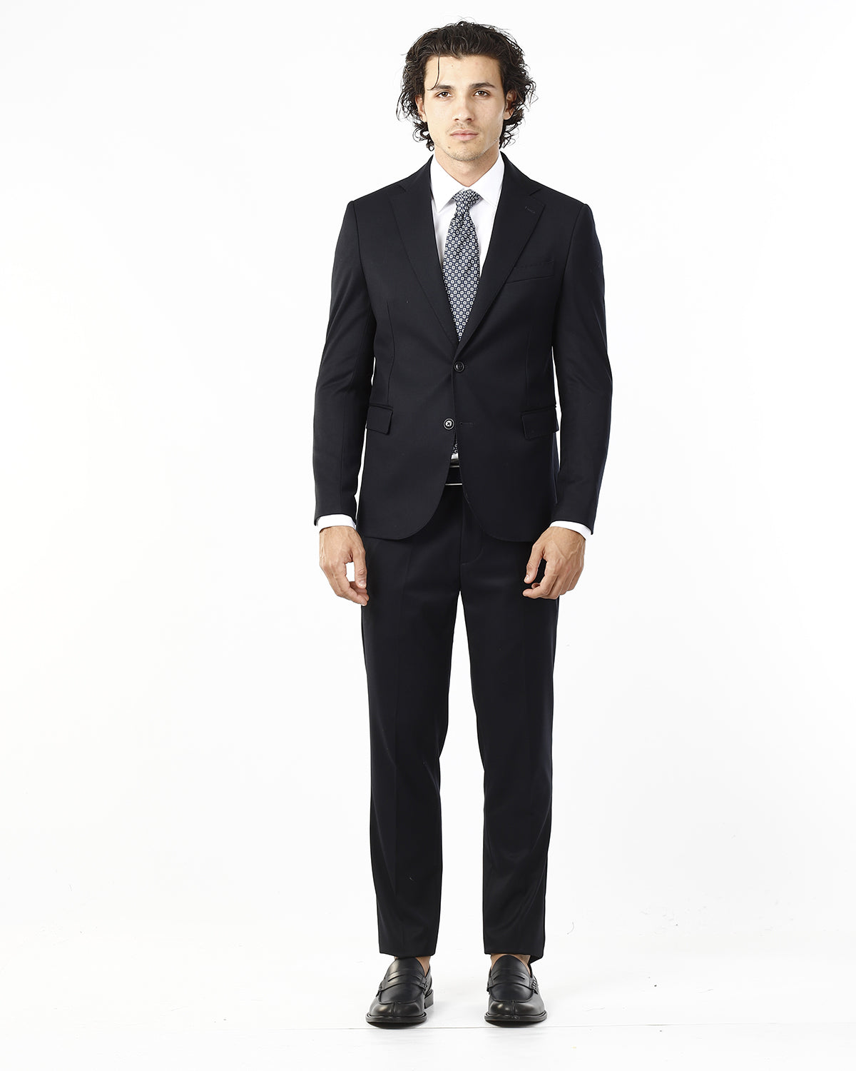 OLD RIVER ABITO VESUVIO IN LANA_BLU