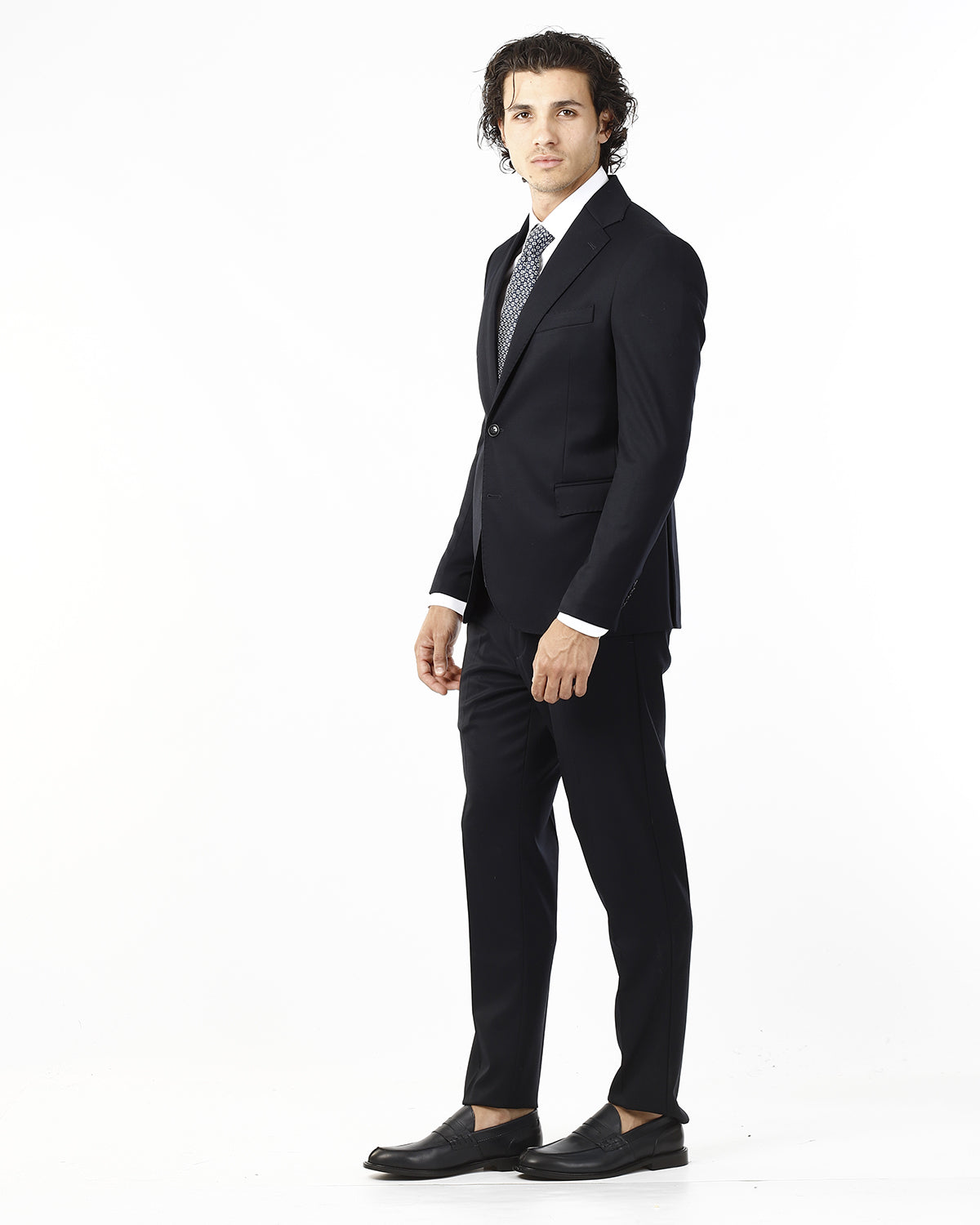 OLD RIVER ABITO VESUVIO IN LANA_BLU