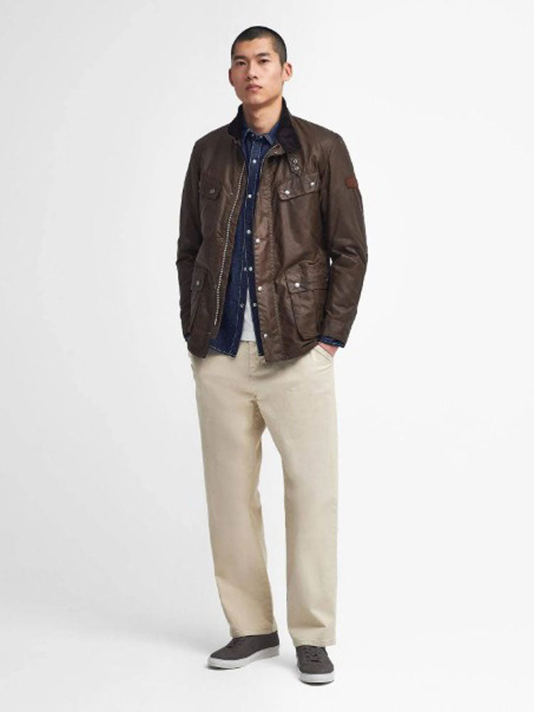 BARBOUR GIACCA CERATA DUKE_br31