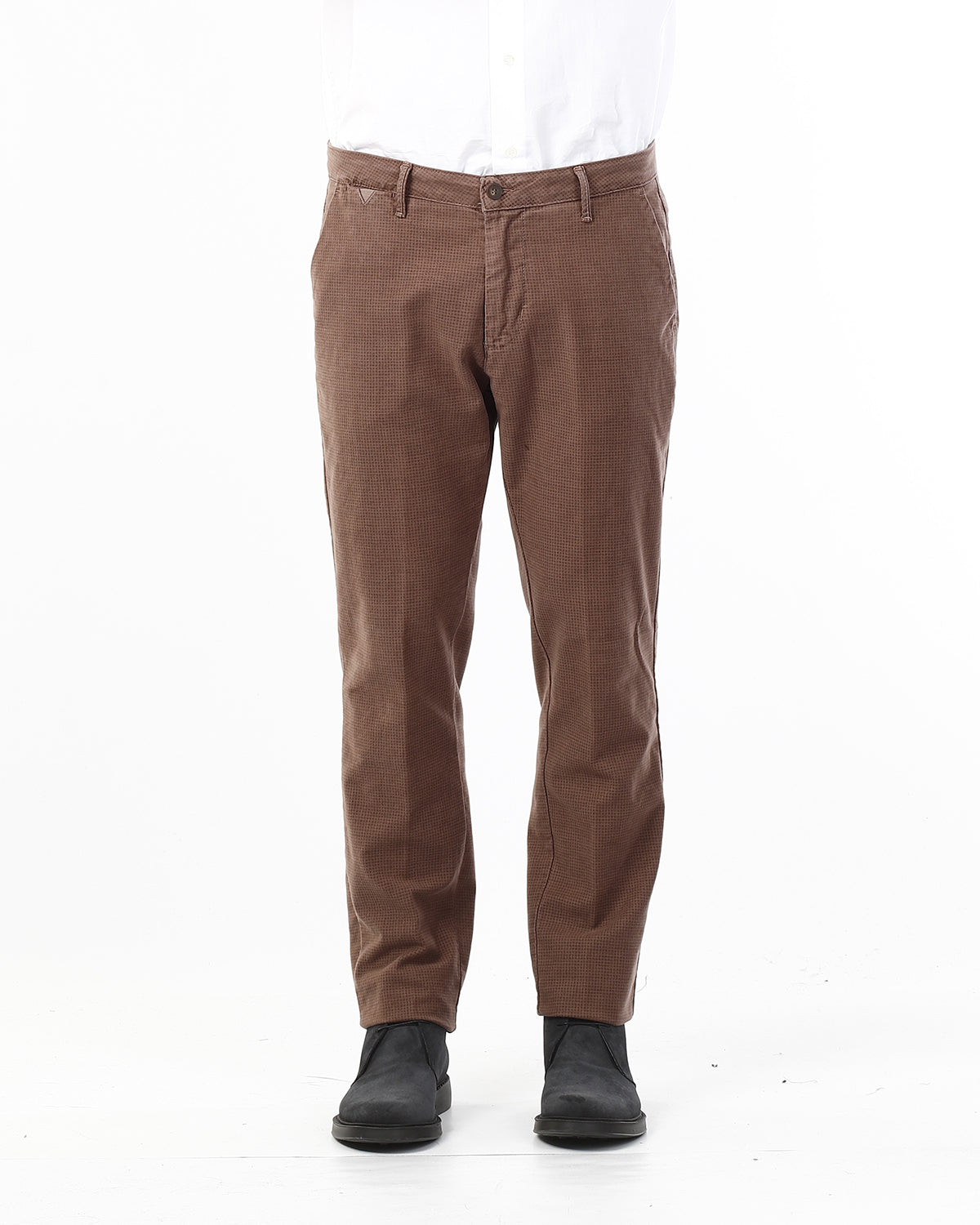 PANTALONI IN FUSTAGNO MICROFANTASIA_MOSTO