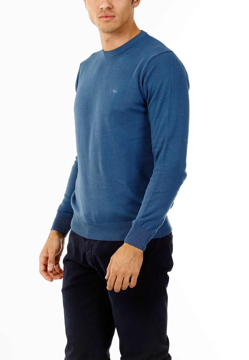 OLD RIVER MAGLIONE GIROCOLLO MINIMAL_AVIATORE