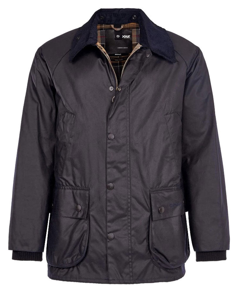 BARBOUR GIACCA BEDALE WAX_BLU