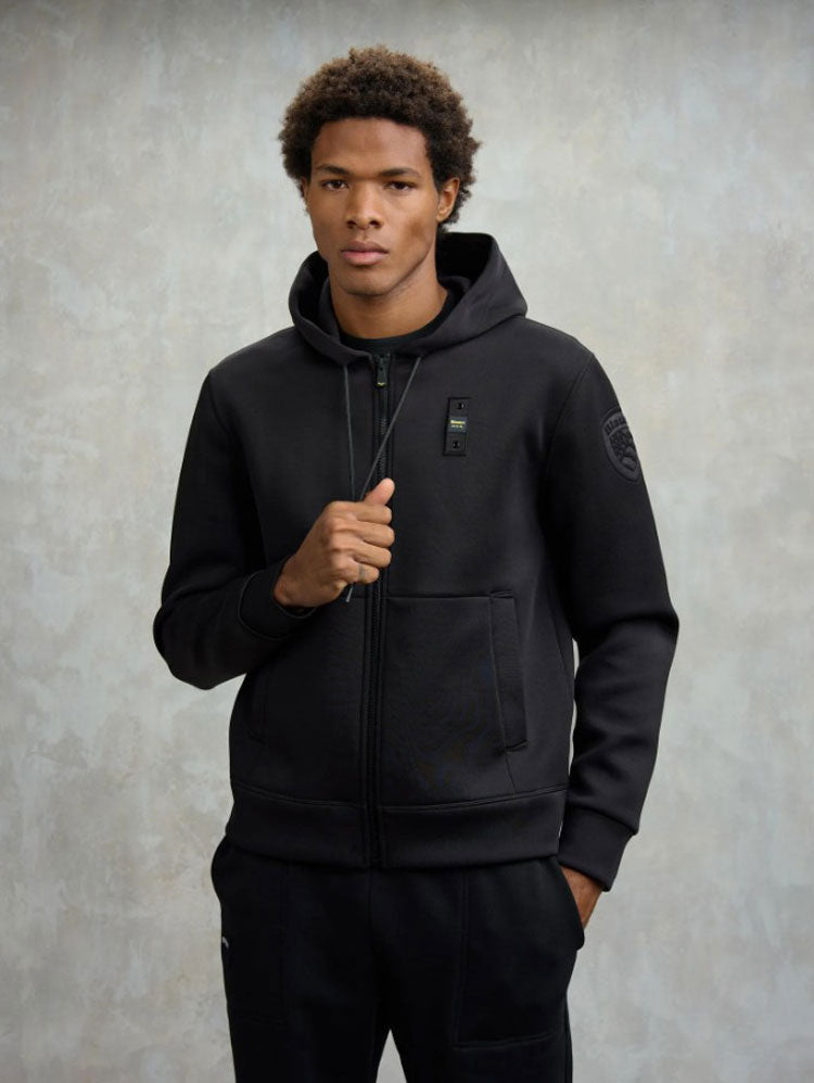 BLAUER FELPA SCUBA CON CAPPUCCIO COLBY_999