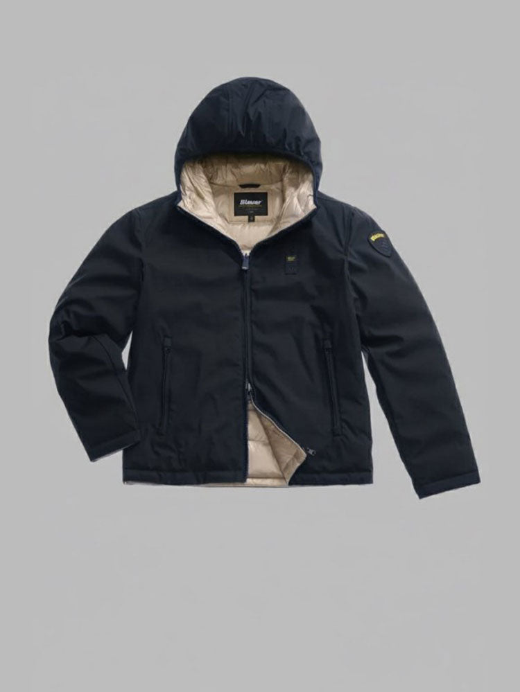 BLAUER PIUMINO REVERSIBILE BALLARD_888