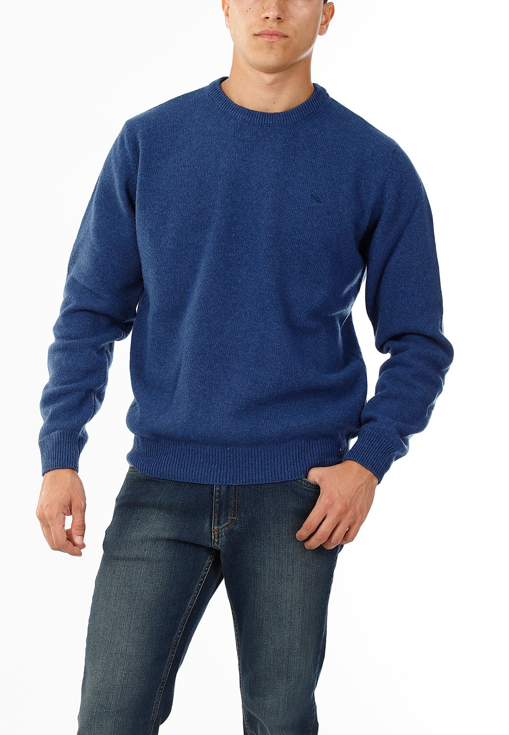 OLD RIVER MAGLIONE GIROCOLLO MINIMAL LANA_AVION