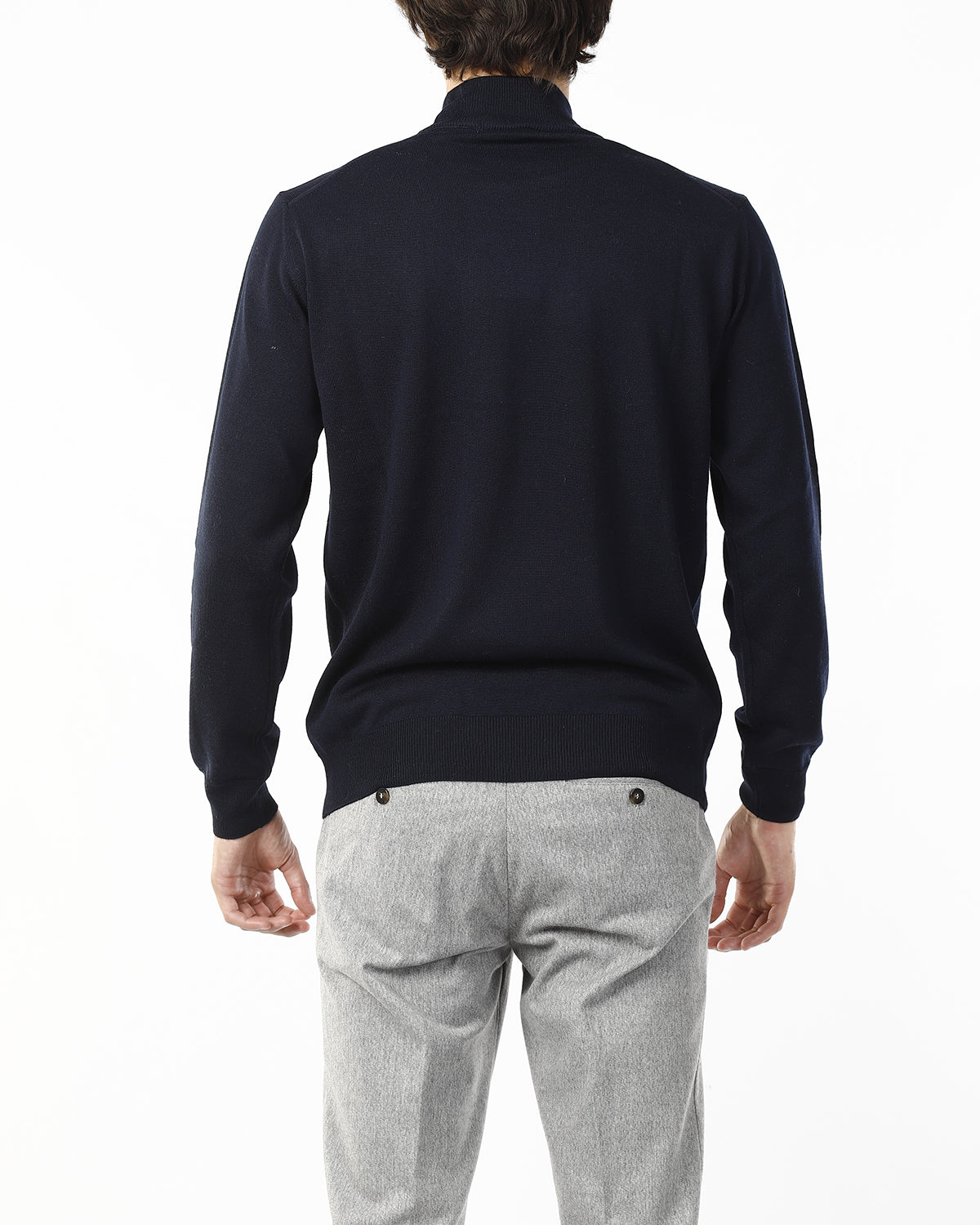 MAGLIONE COLLO LUPETTO_BLU