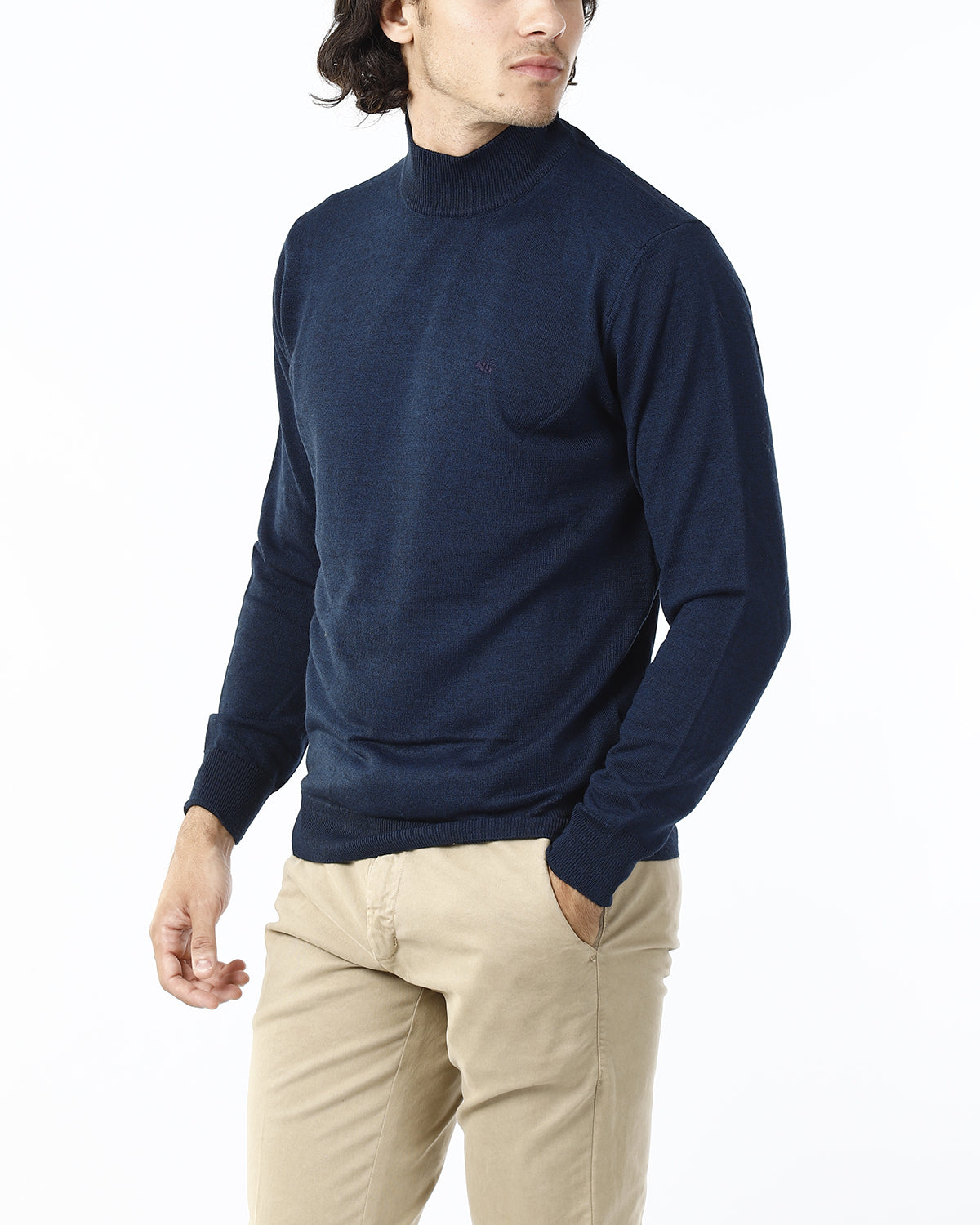 MAGLIONE COLLO LUPETTO_DENIM