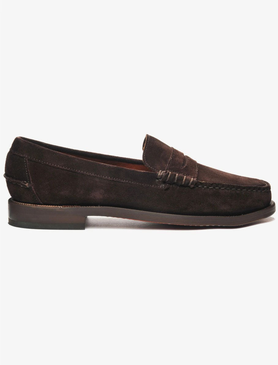 SEBAGO MOCASSINO CLASSIC DAN SUEDE_MARRONE