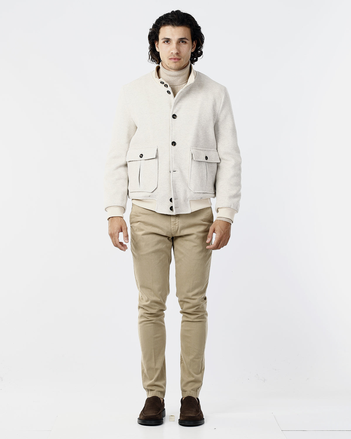 GIUBBINO TRAPUNTATO_BEIGE