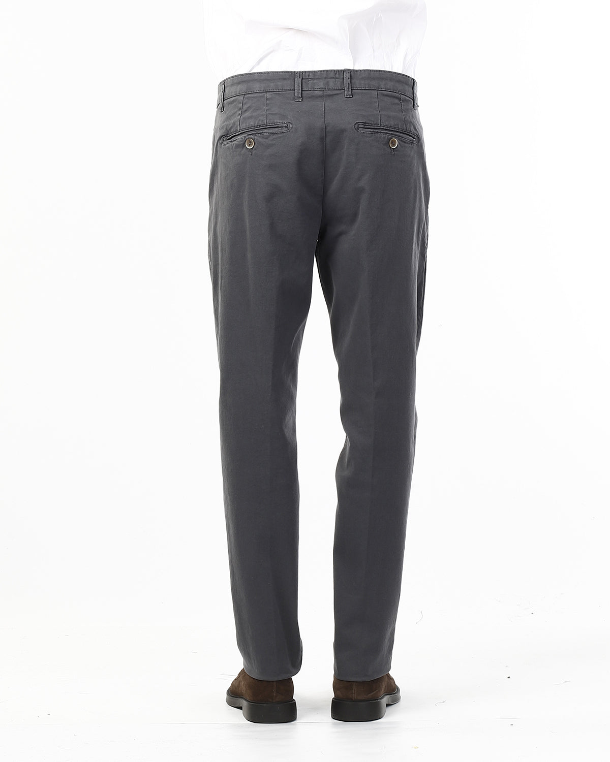 OLD RIVER PANTALONI CALOSSO ELASTAN_GRIGIO
