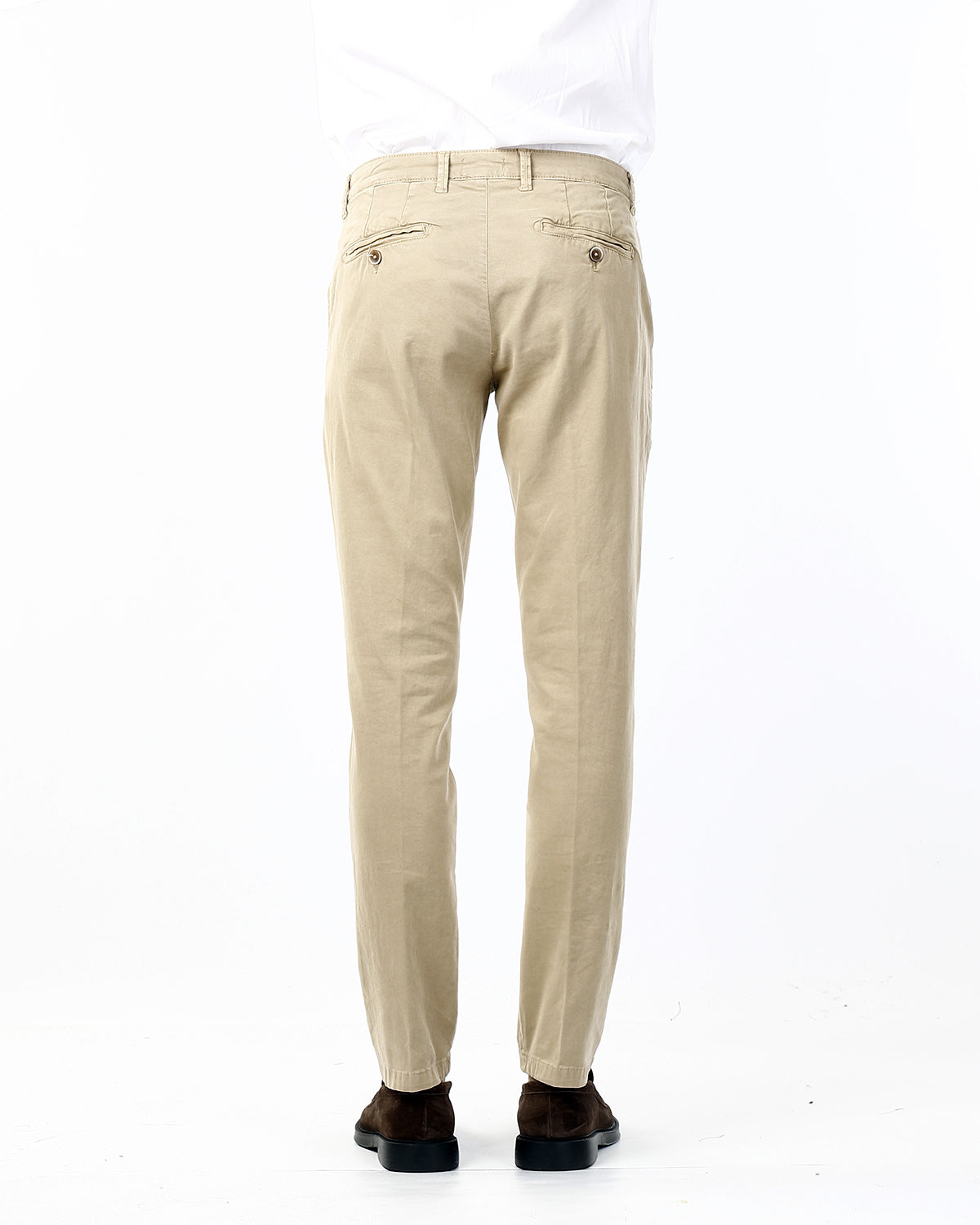 OLD RIVER PANTALONI CALOSSO ELASTAN_MIELE