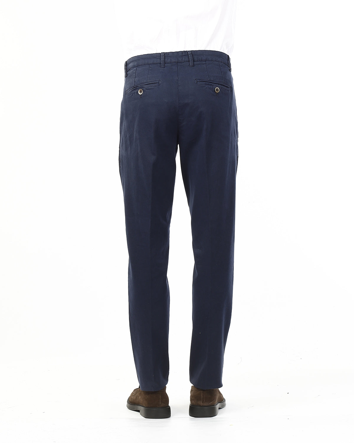 OLD RIVER PANTALONI CALOSSO ELASTAN_BLU