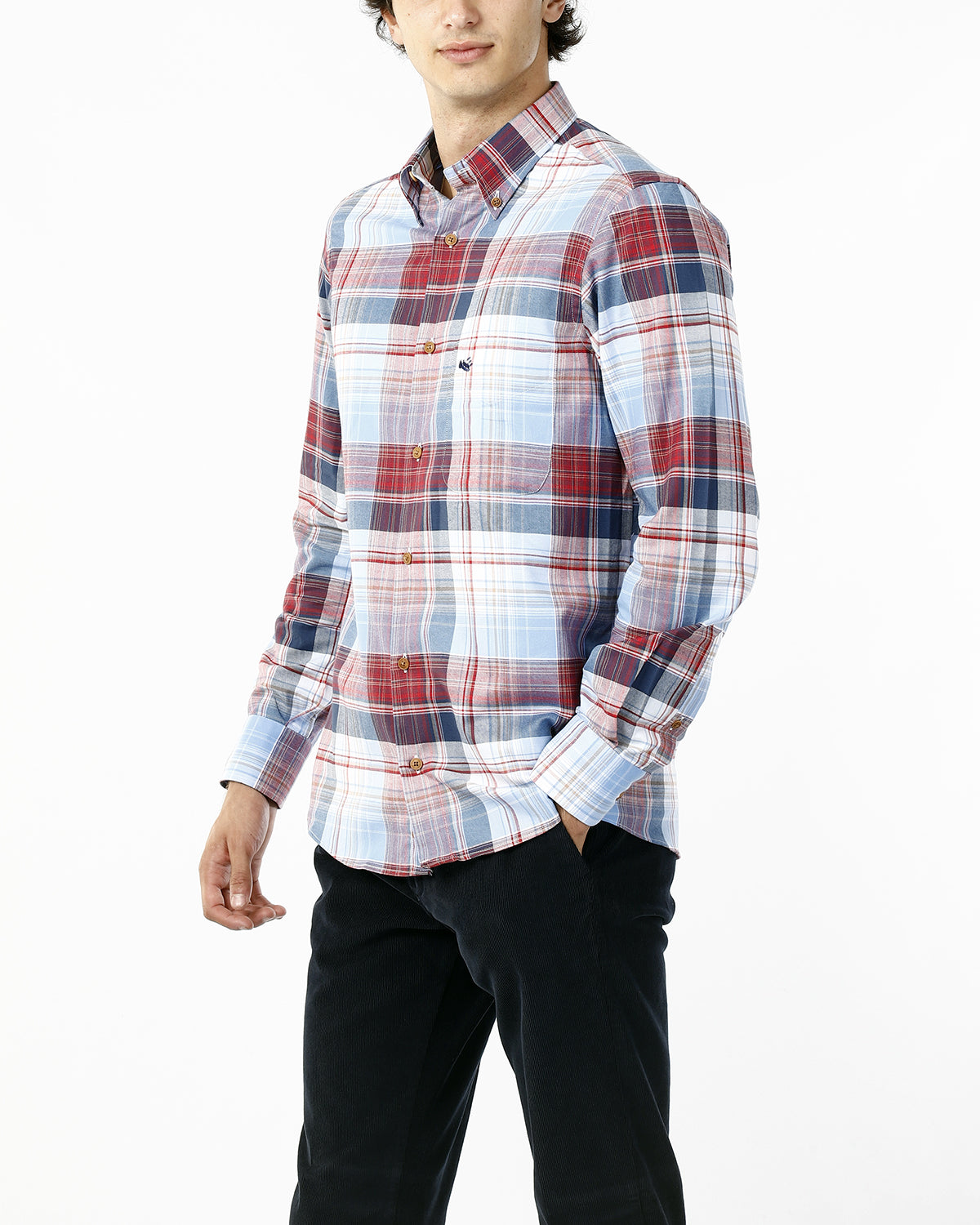 CAMICIA CALDO COTONE A QUADRI