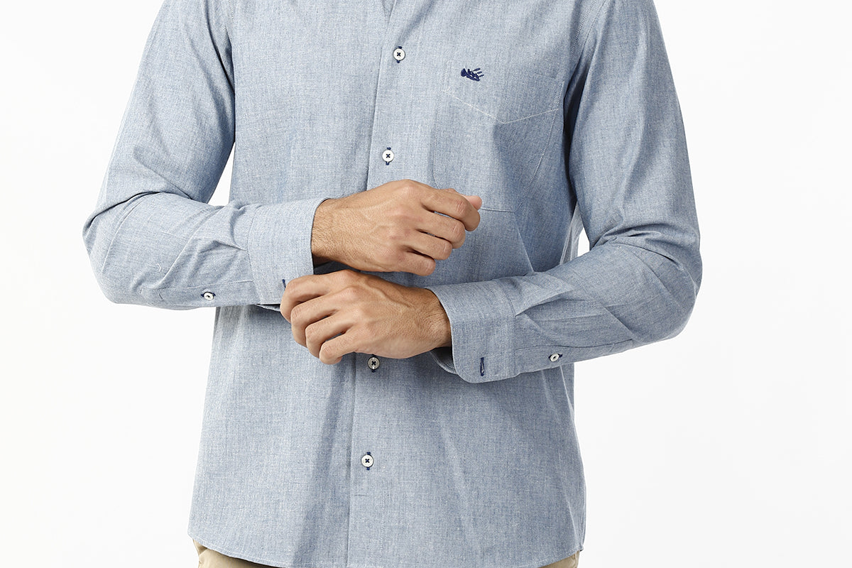 CAMICIA DENIM BUTTON DOWN