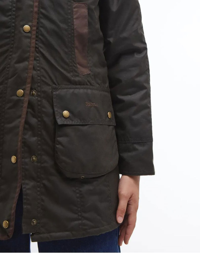 BARBOUR GIACCA BOWER WAX_OL71_OLIVE/CLASSIC