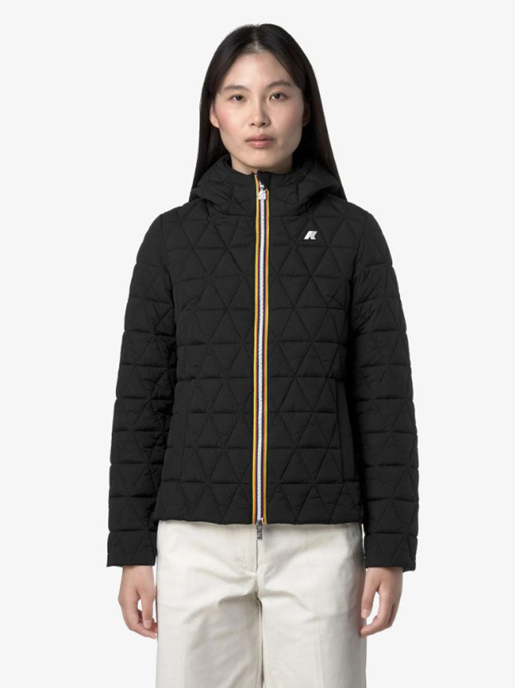 KWAY LIL DIAMOND QUILTED WARM_USY_BLACKE PURE