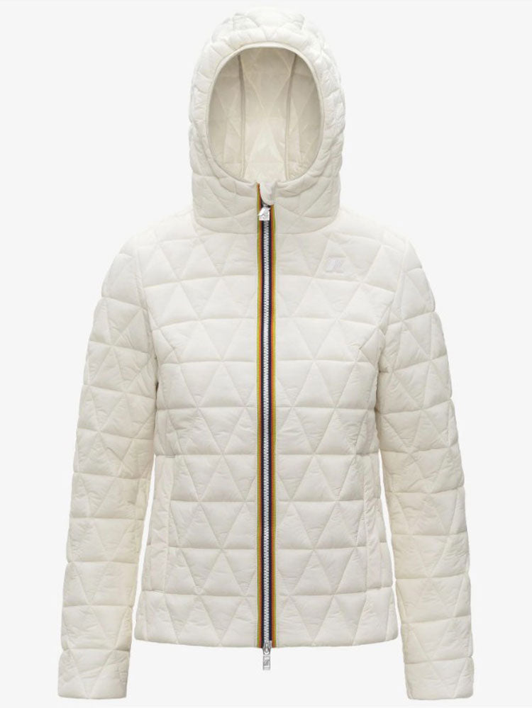 KWAY LIL DIAMOND QUILTED WARM_X42_WHITE GARDENIA