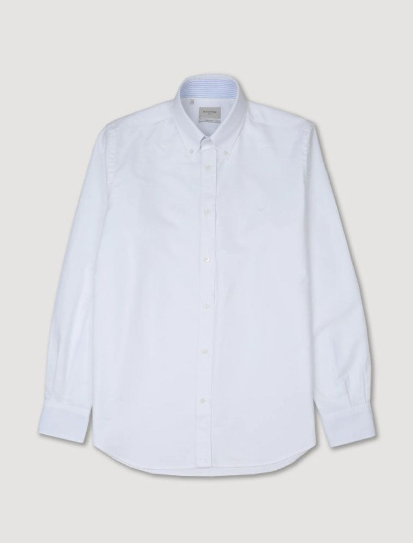 BROOKSFIELD CAMICIA CLUB BD REGULAR FIT_BIANCO
