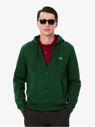 LACOSTE FELPA IN PILE CON CAPPUCCIO - FULL ZIP_SH9626_132