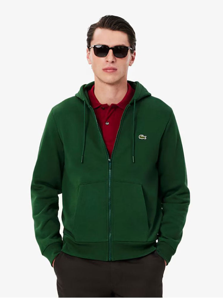 LACOSTE FELPA IN PILE CON CAPPUCCIO - FULL ZIP_SH9626_132