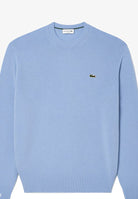 LACOSTE MAGLIONE GIROCOLLO IN LANA CARDATA_AH2916_HBP