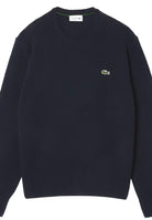 LACOSTE MAGLIONE GIROCOLLO IN LANA CARDATA_AH2916_166