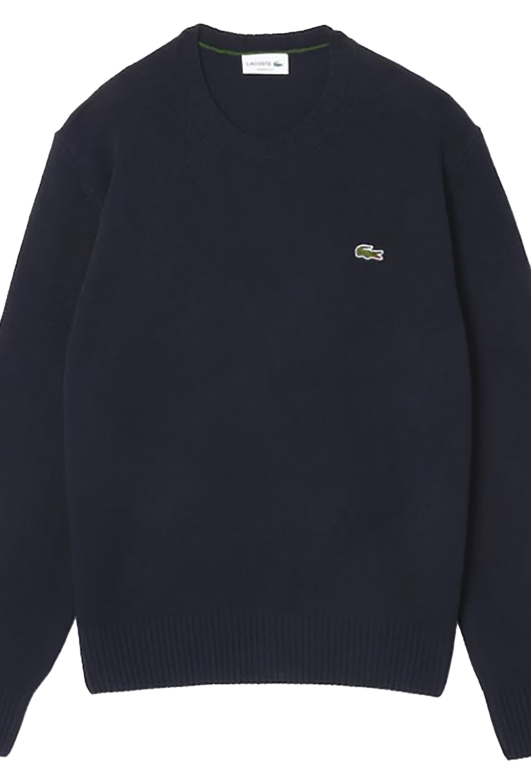 LACOSTE MAGLIONE GIROCOLLO IN LANA CARDATA_AH2916_166