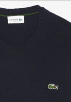 LACOSTE MAGLIONE GIROCOLLO IN LANA CARDATA_AH2916_166