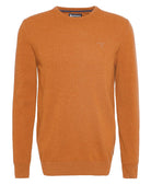 MAGLIONE GIROCOLLO ESSENTIAL_OR95_DARK COPPER