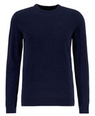 MAGLIONE GIROCOLLO ESSENTIAL_NY71_NAVY