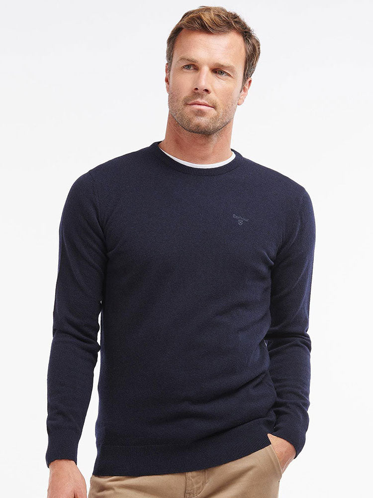 MAGLIONE GIROCOLLO ESSENTIAL_NY71_NAVY