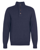 BARBOUR MAGLIONE CON TOPPE ESSENTIAL - HALF ZIP_NY91_NAVY