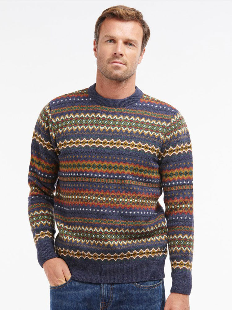 BARBOUR MAGLIONE GIROCOLLO CASE FAIR ISLE_NY72