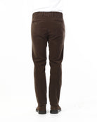 OLD RIVER PANTALONI IN FUSTAGNO_MARRONE